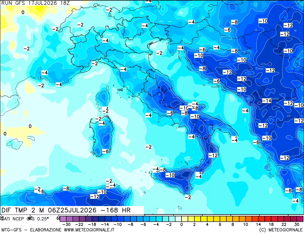 mappa Dif. Temp - Init