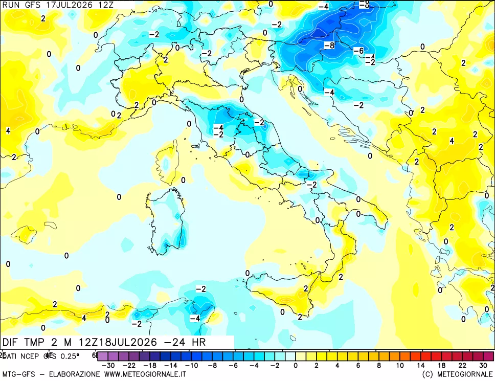 mappa Dif. Temp - Init