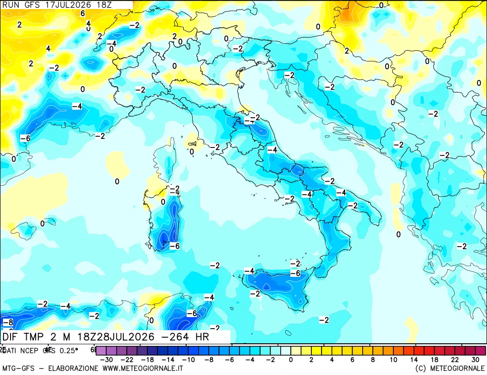 mappa Dif. Temp - Init
