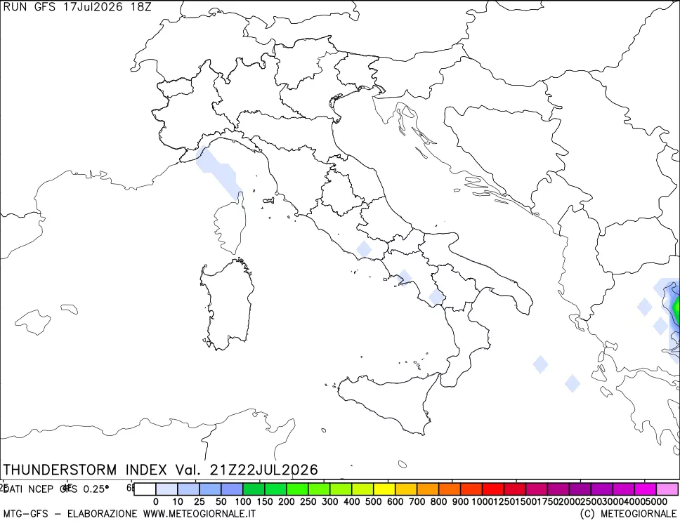 mappa Indice Temporali (TSI)