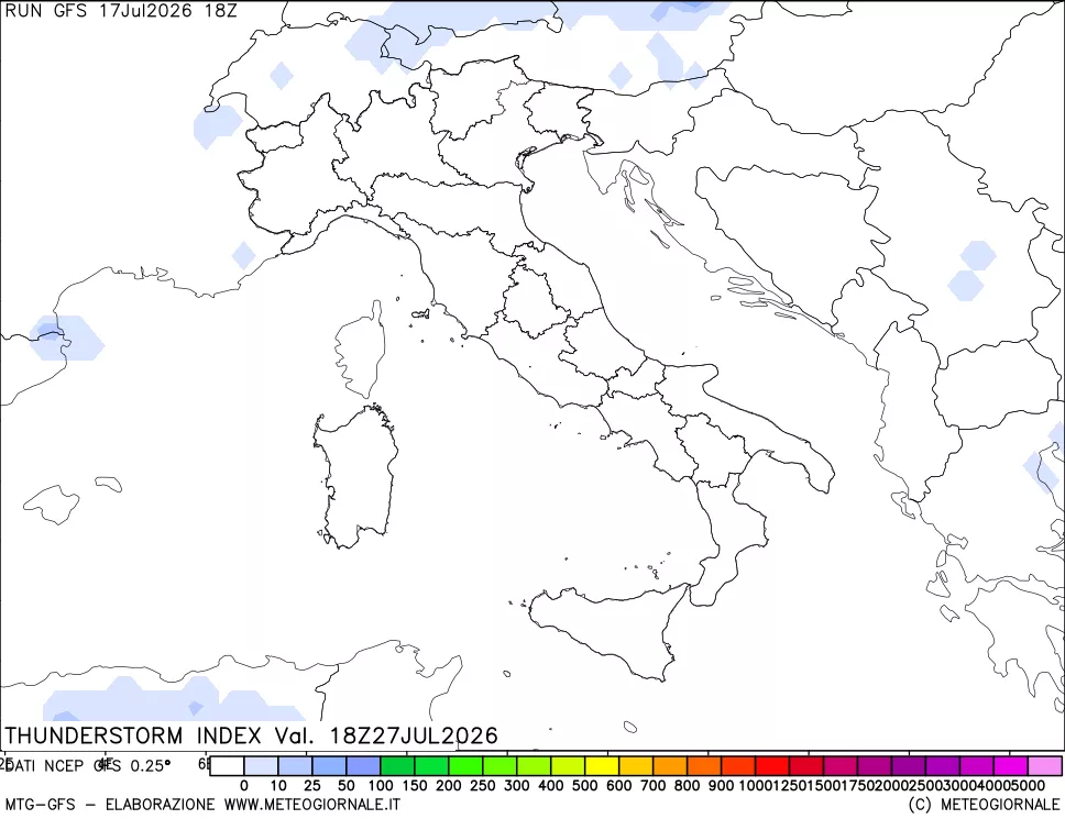 mappa Indice Temporali (TSI)