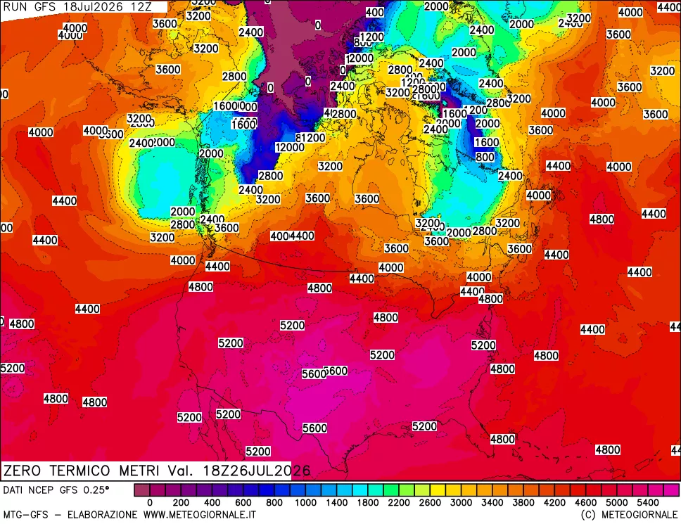 mappa Quota Zero Termico