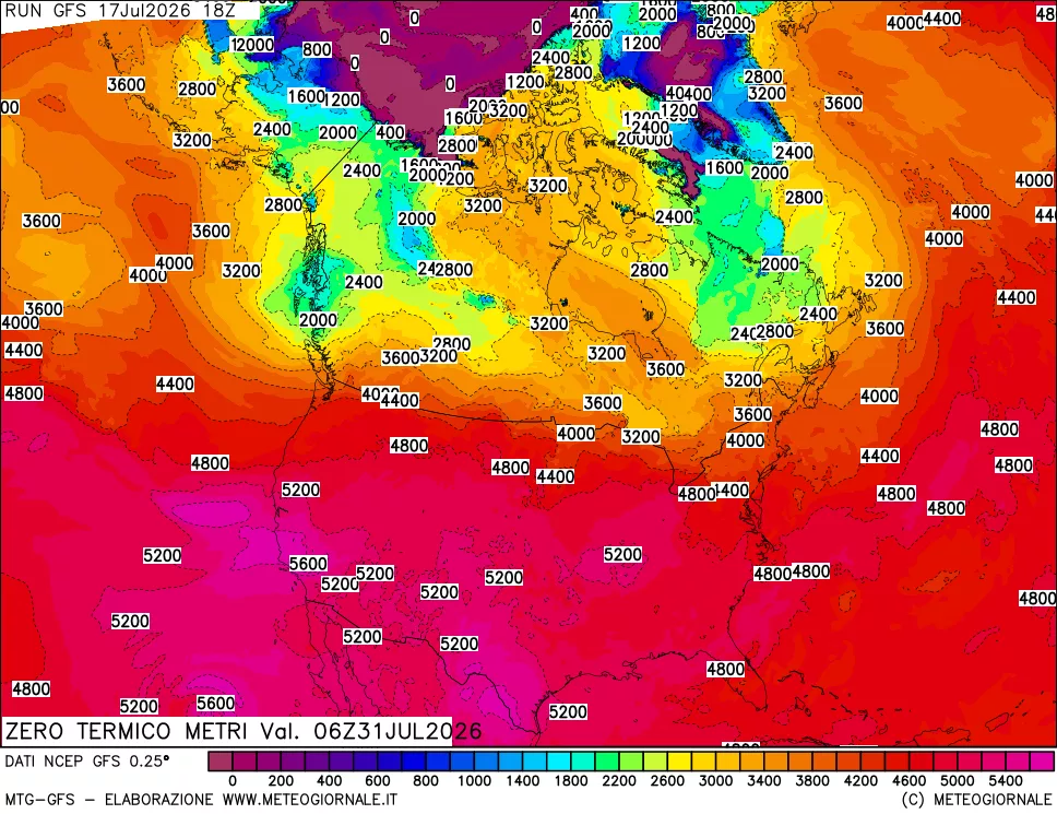 mappa Quota Zero Termico