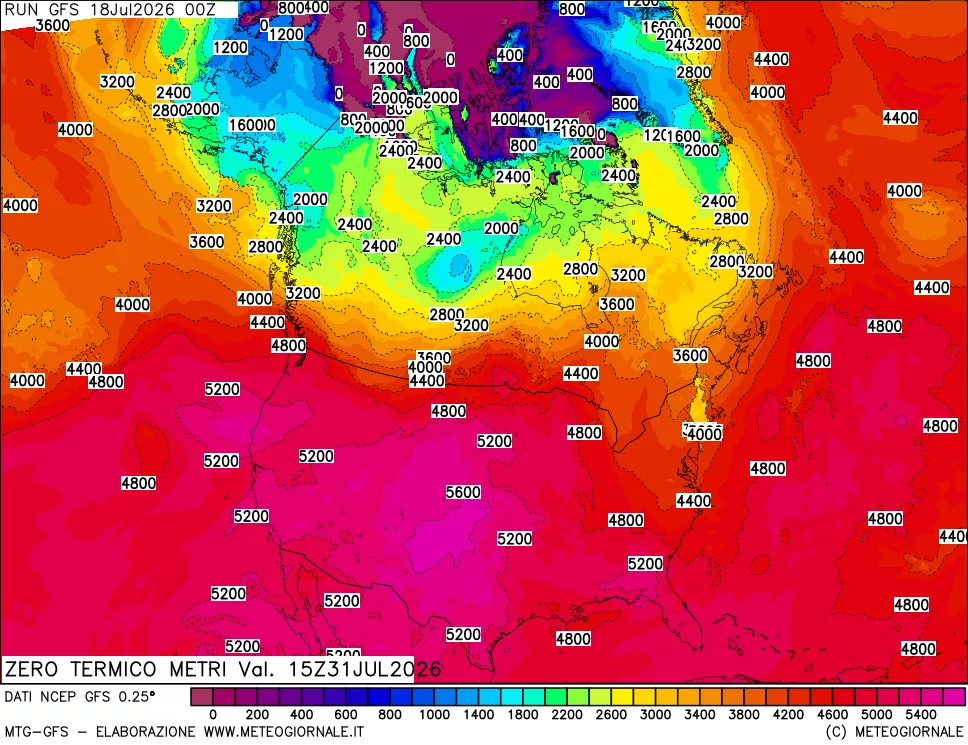 mappa Quota Zero Termico