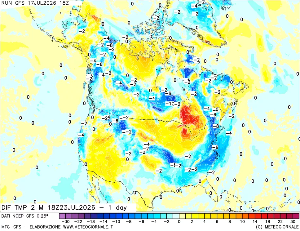 mappa Dif. Temp -24 ore