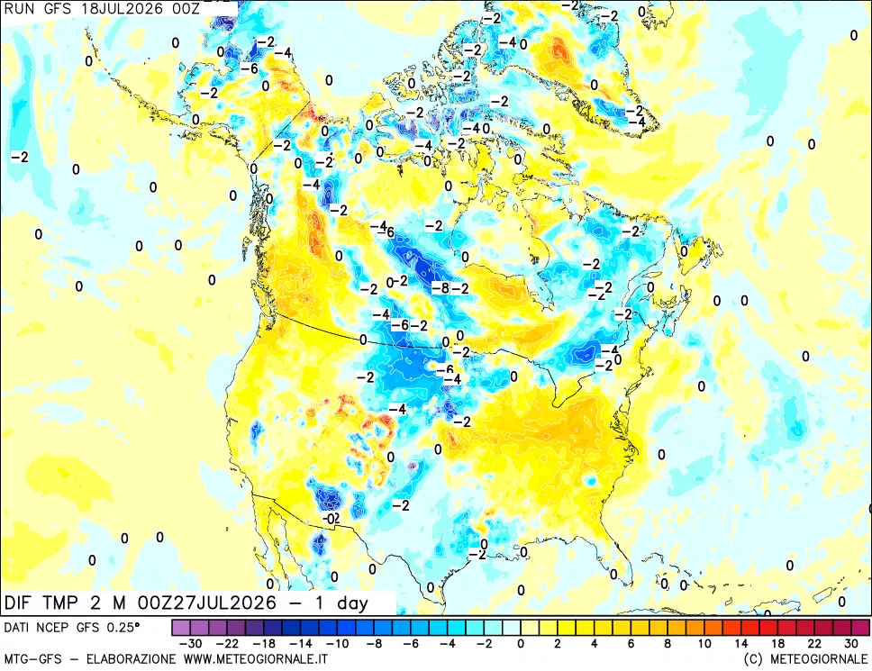 mappa Dif. Temp -24 ore