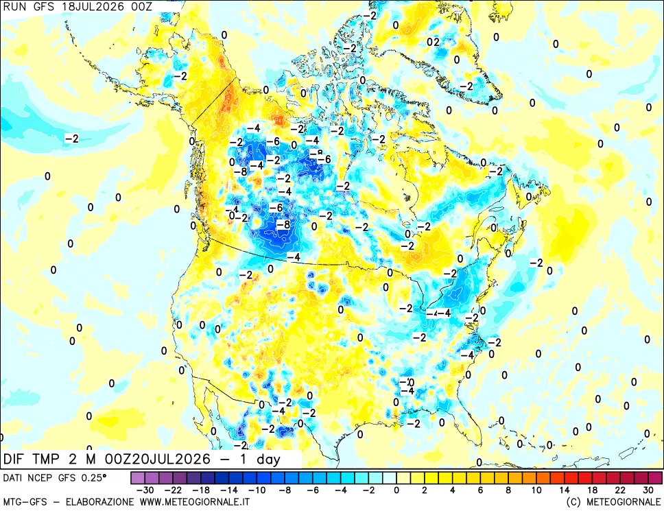 mappa Dif. Temp -24 ore