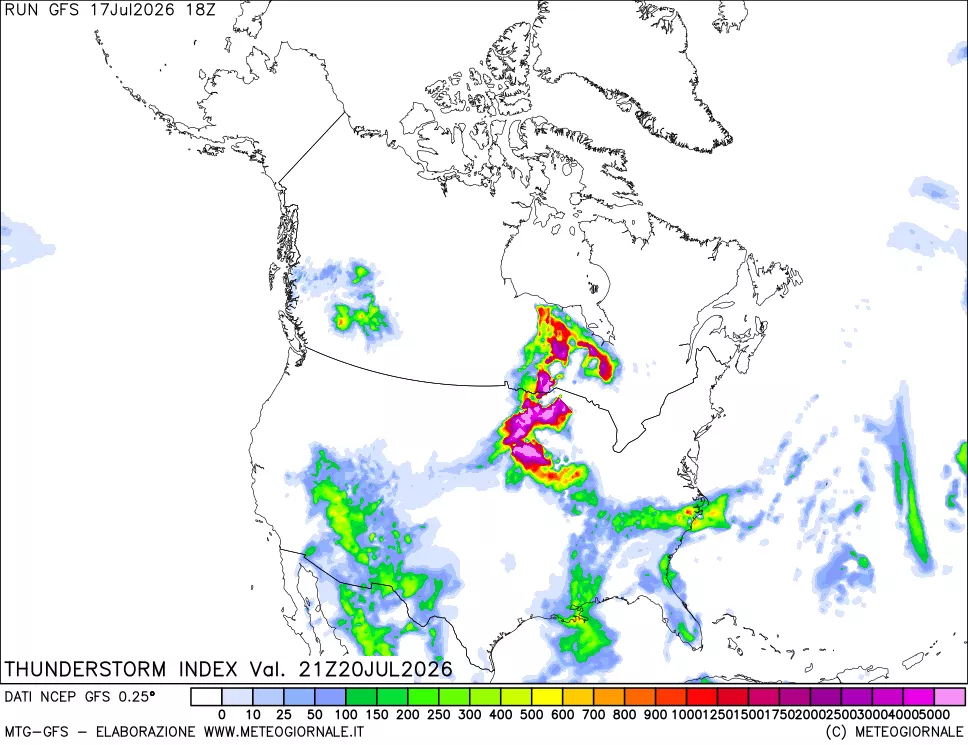 mappa Indice Temporali (TSI)