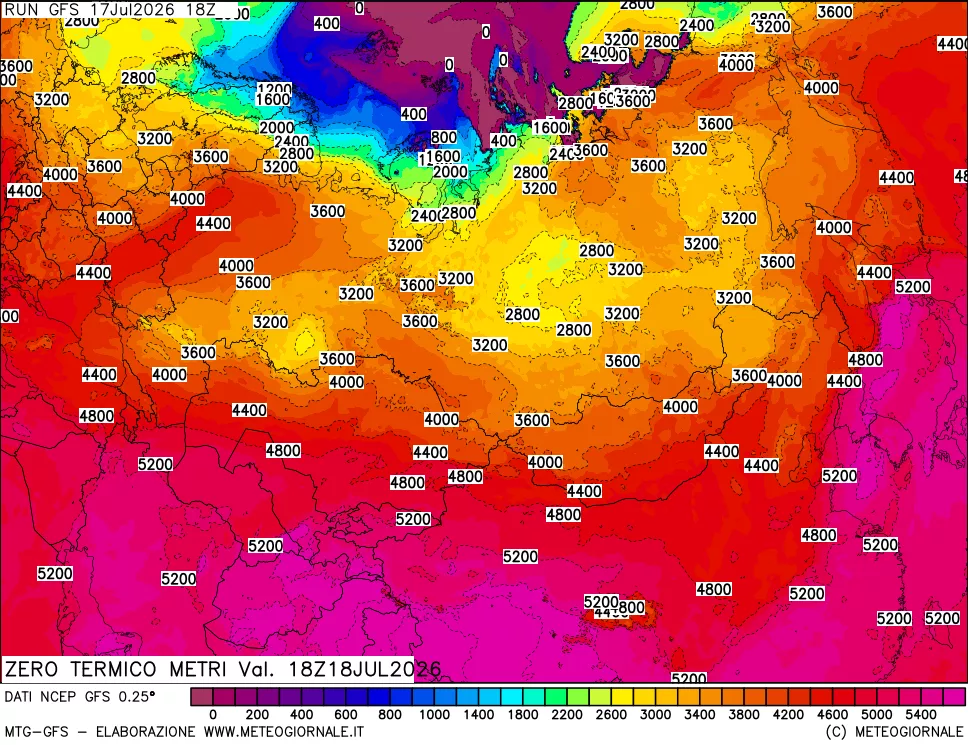 mappa Quota Zero Termico