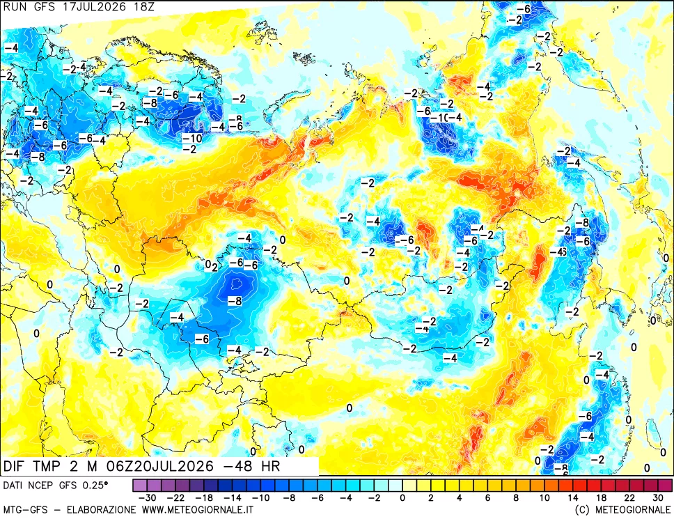 mappa Dif. Temp - Init