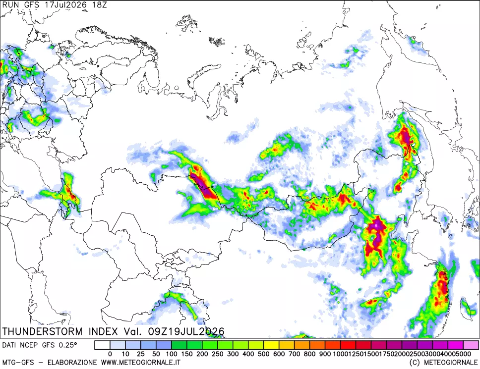 mappa Indice Temporali (TSI)