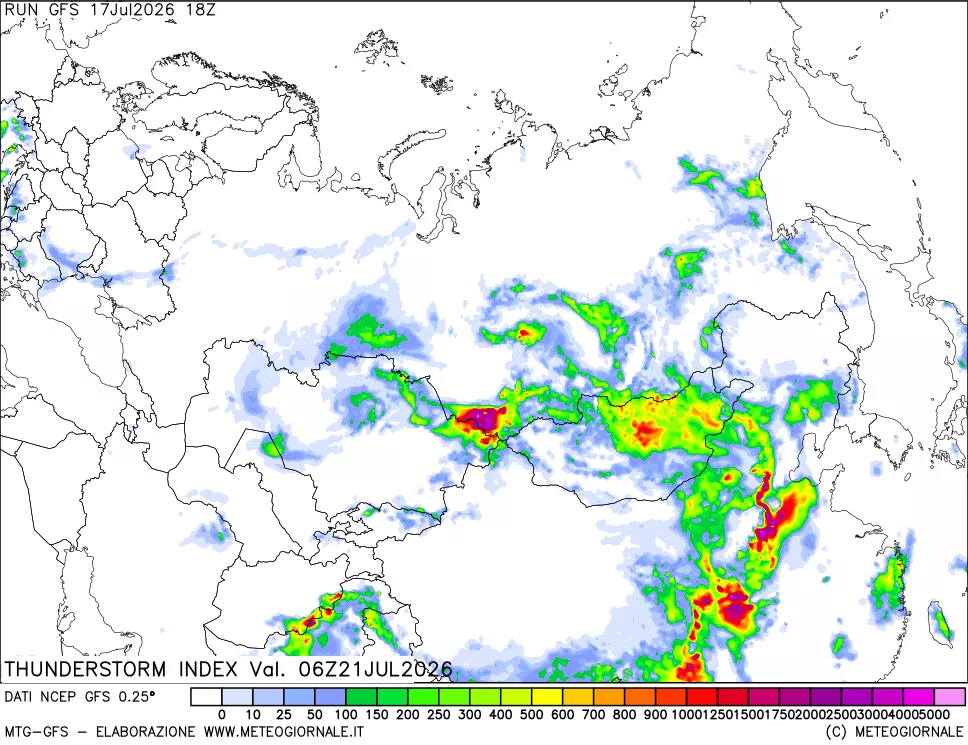 mappa Indice Temporali (TSI)