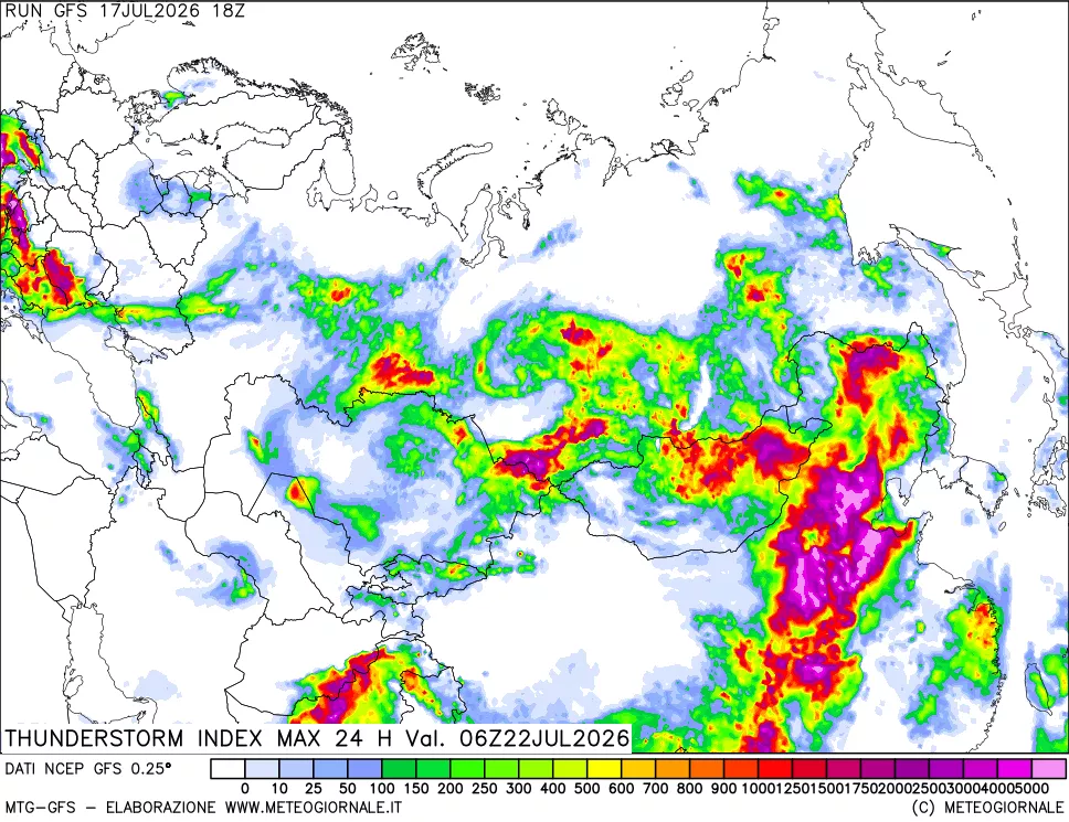mappa TSI Max 24 ore