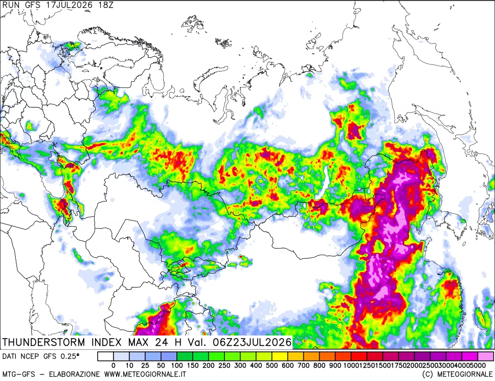 mappa TSI Max 24 ore