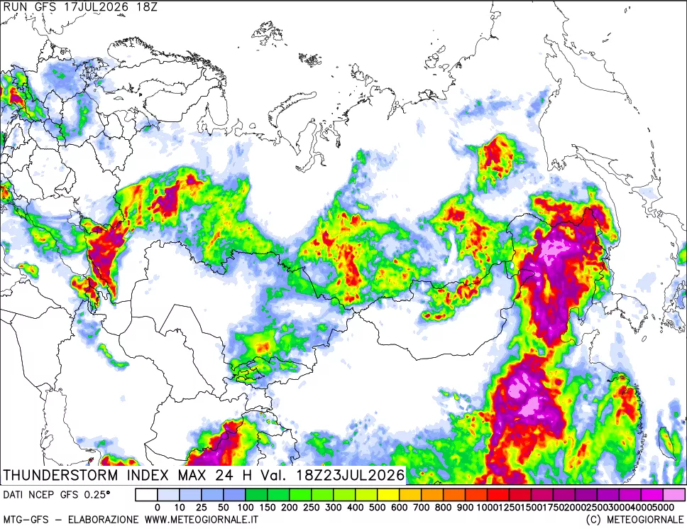 mappa TSI Max 24 ore