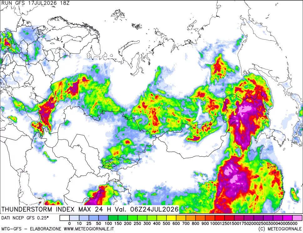 mappa TSI Max 24 ore