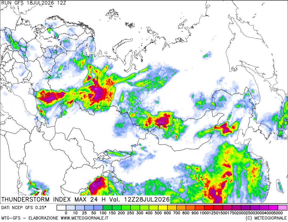 mappa TSI Max 24 ore