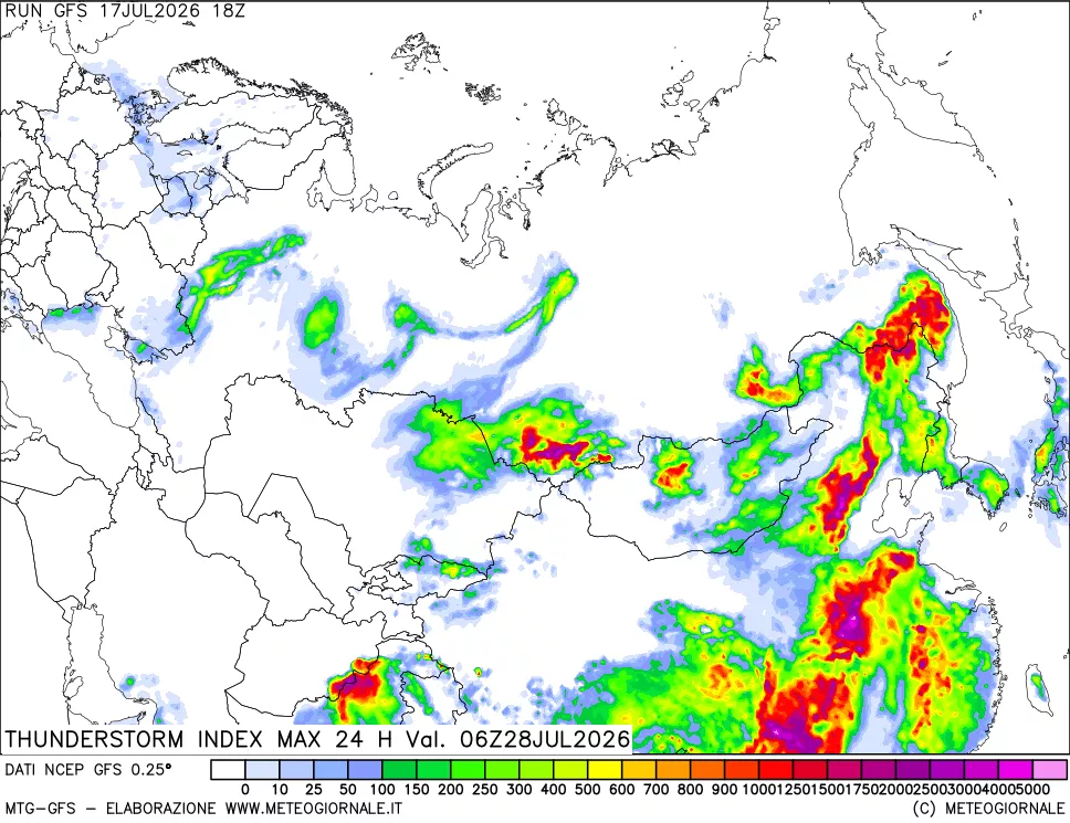 mappa TSI Max 24 ore