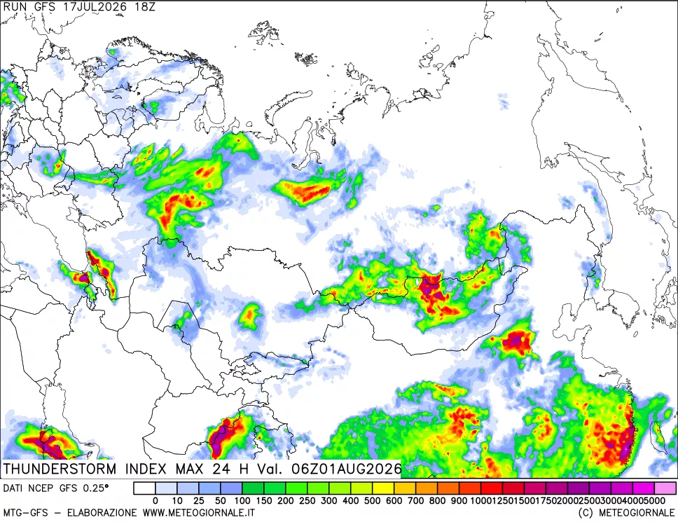 mappa TSI Max 24 ore