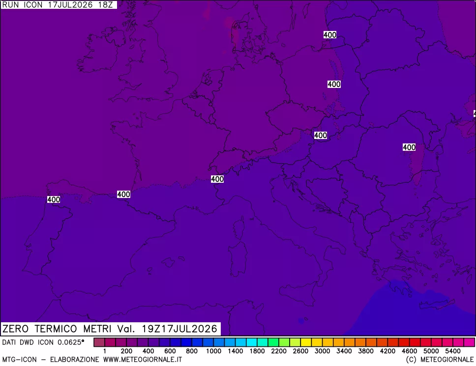 mappa Quota Zero Termico