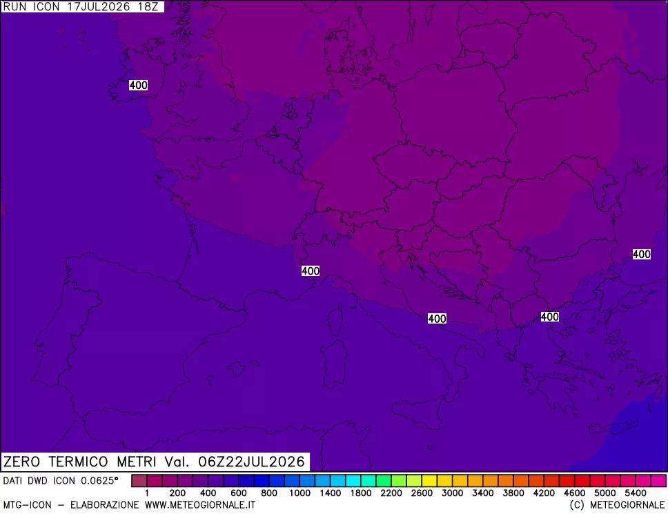 mappa Quota Zero Termico
