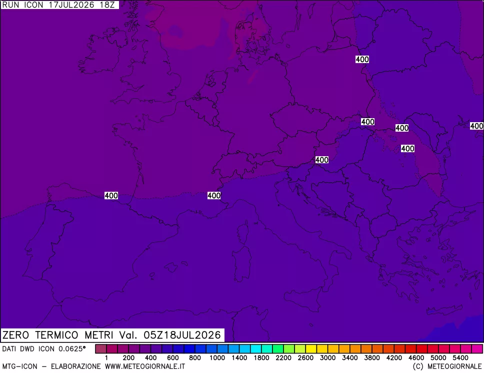 mappa Quota Zero Termico