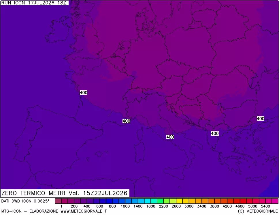 mappa Quota Zero Termico