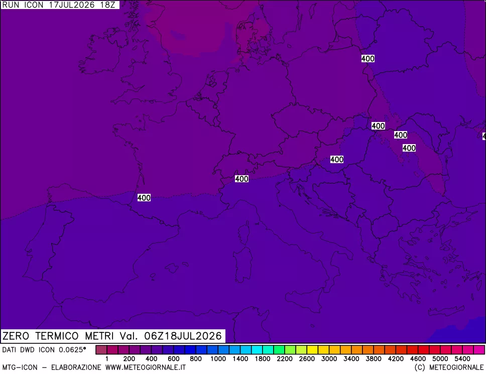 mappa Quota Zero Termico