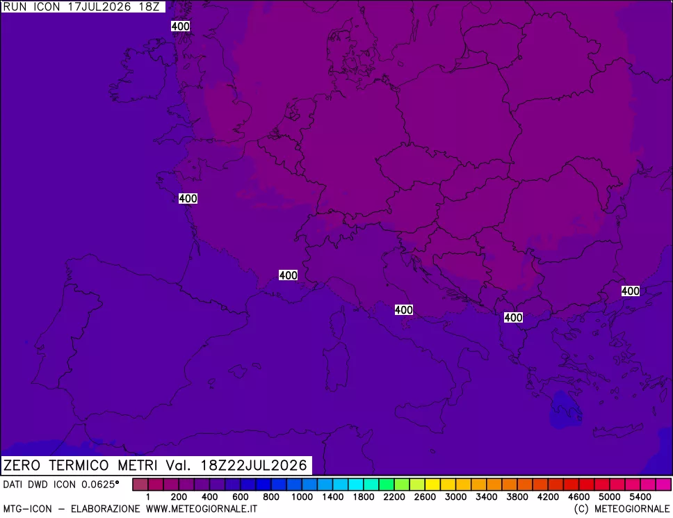 mappa Quota Zero Termico