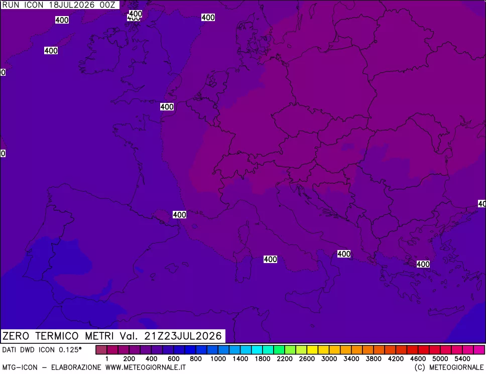 mappa Quota Zero Termico