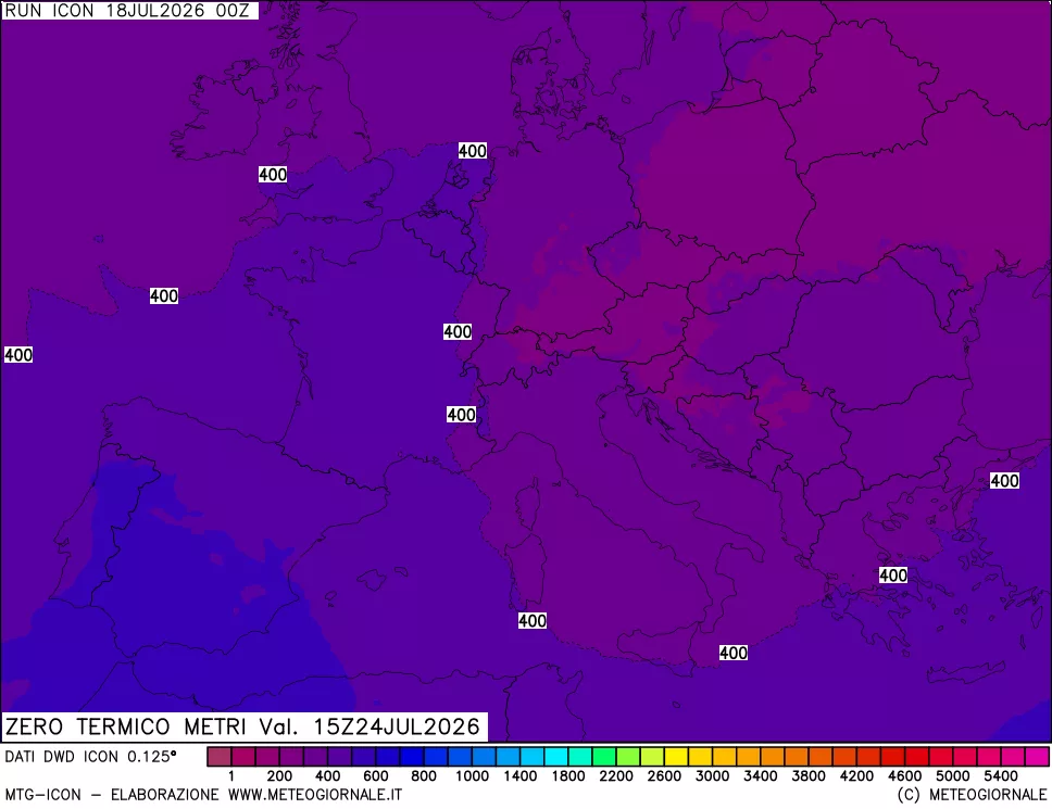 mappa Quota Zero Termico