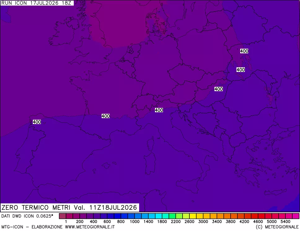 mappa Quota Zero Termico