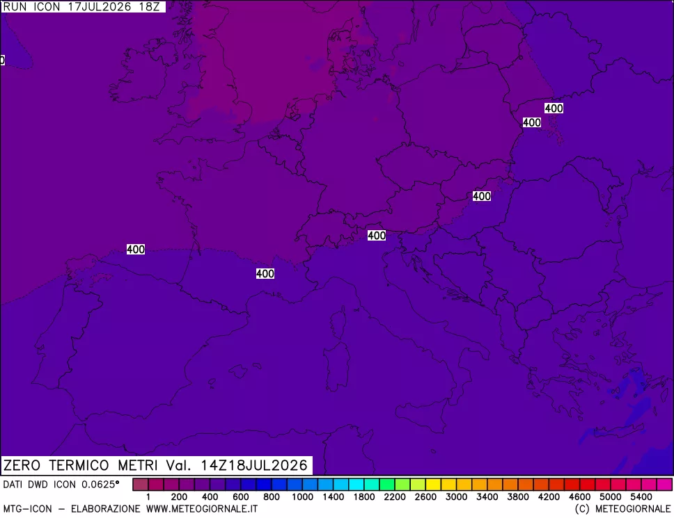 mappa Quota Zero Termico