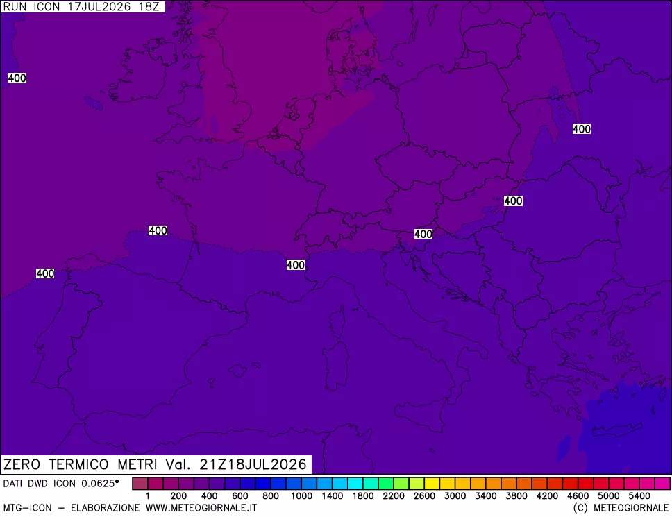 mappa Quota Zero Termico