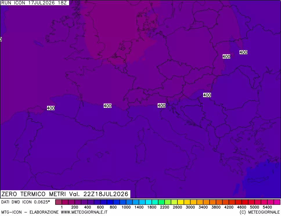 mappa Quota Zero Termico