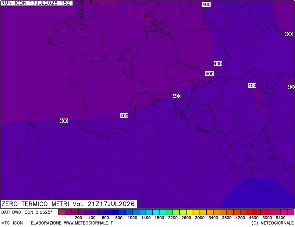 mappa Quota Zero Termico
