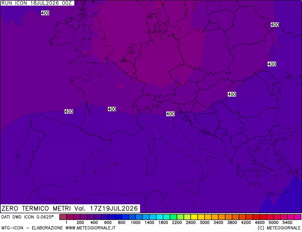 mappa Quota Zero Termico