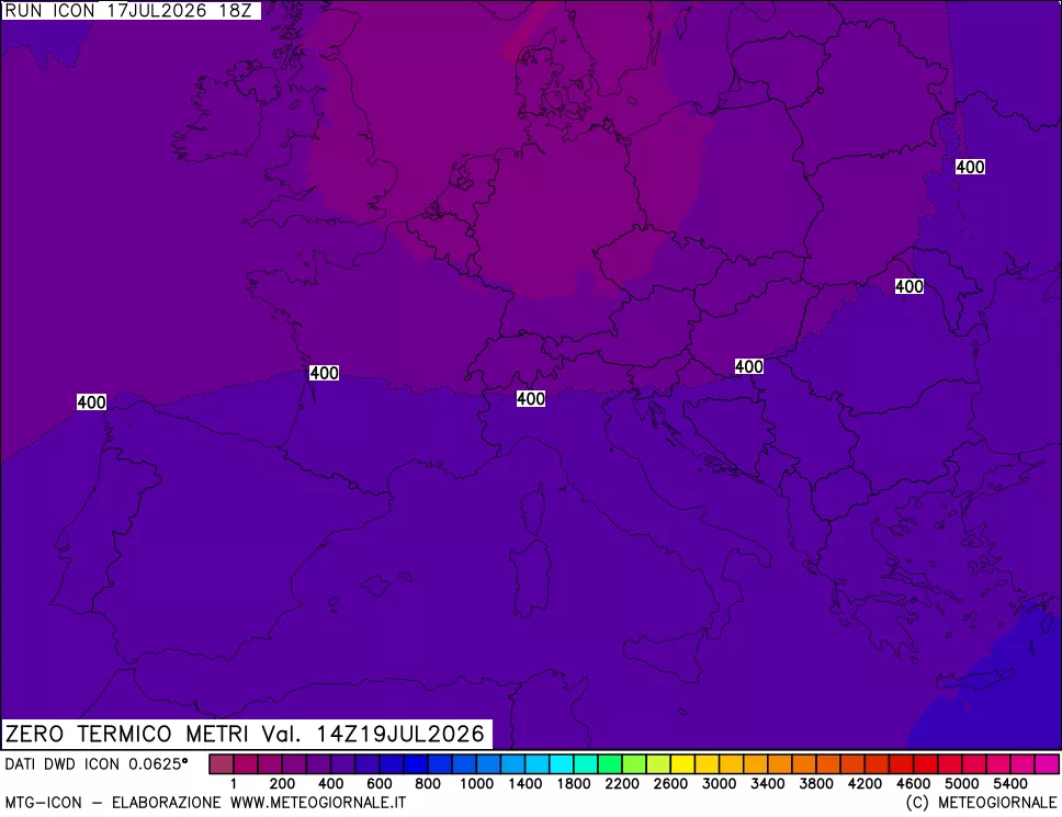 mappa Quota Zero Termico