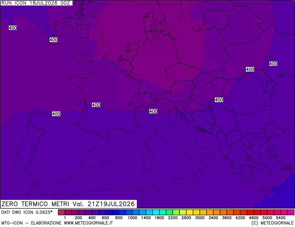 mappa Quota Zero Termico