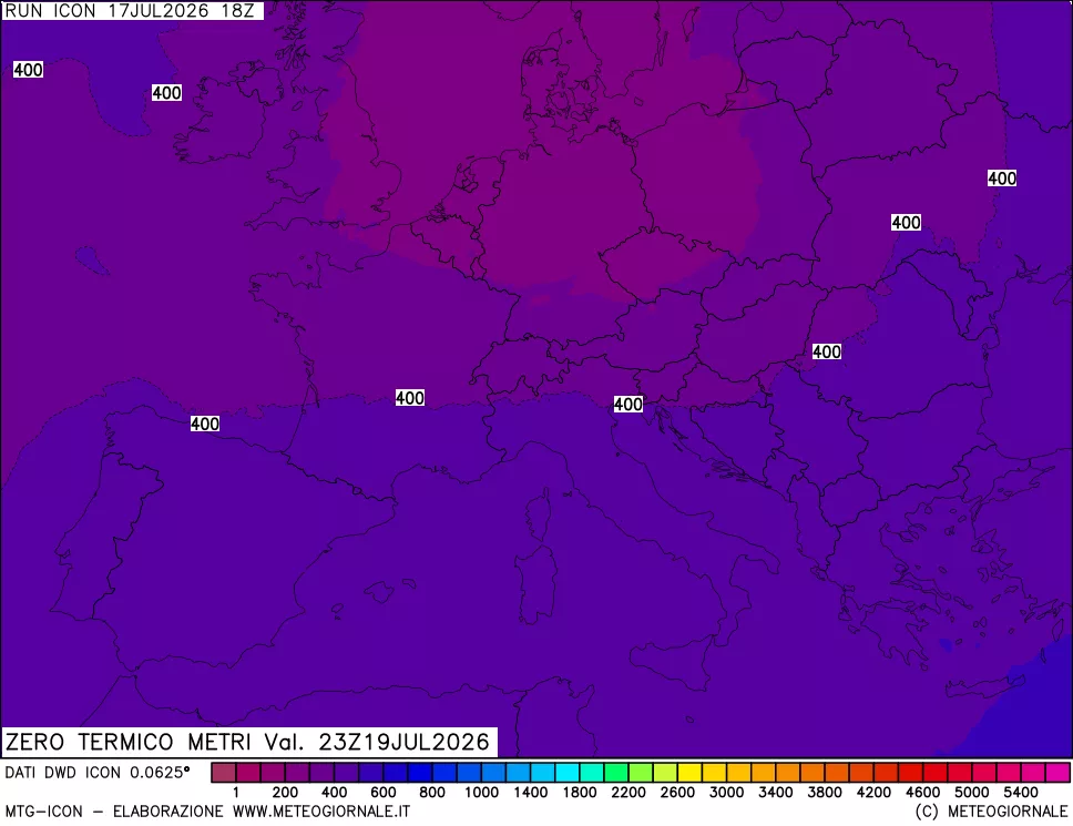mappa Quota Zero Termico