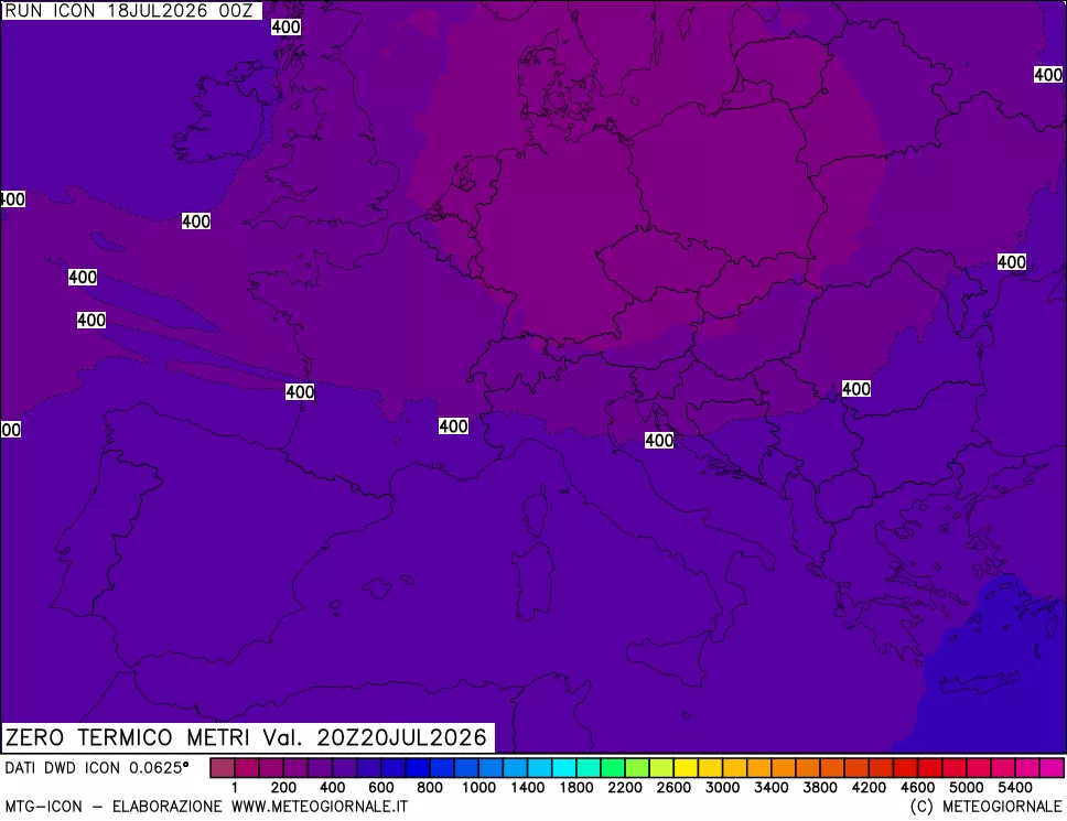 mappa Quota Zero Termico