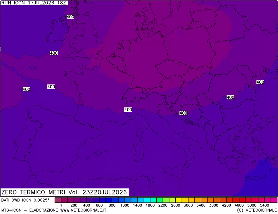 mappa Quota Zero Termico