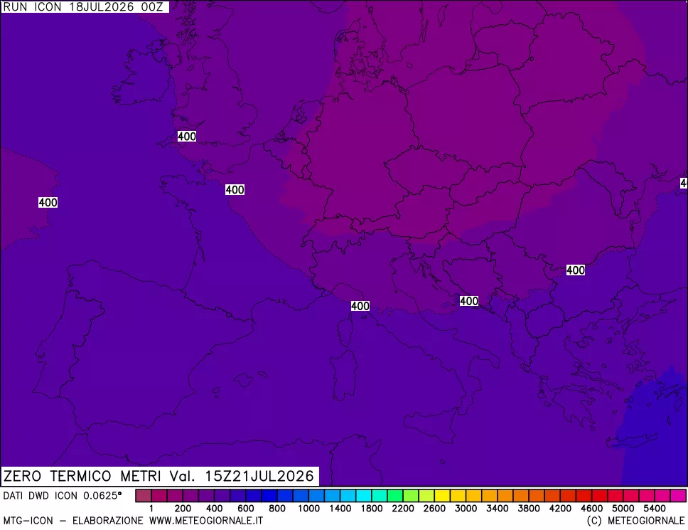 mappa Quota Zero Termico