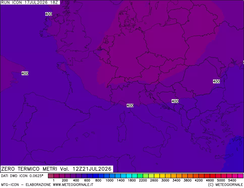 mappa Quota Zero Termico