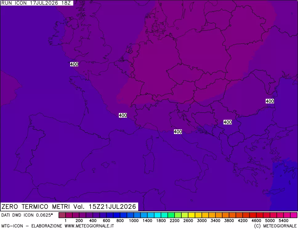 mappa Quota Zero Termico