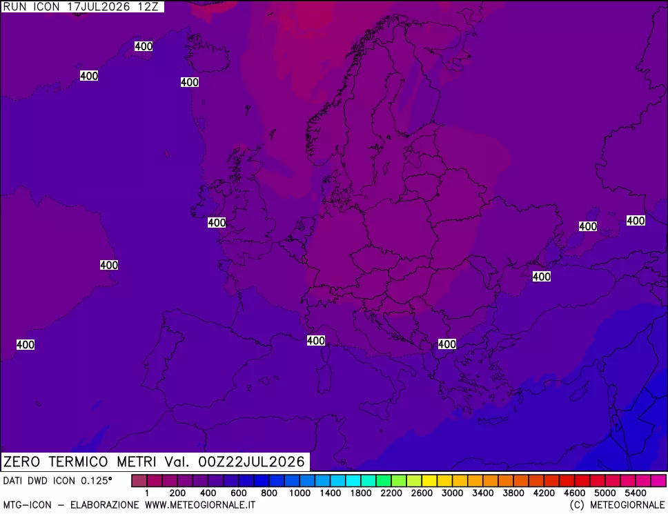 mappa Quota Zero Termico