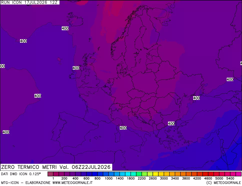 mappa Quota Zero Termico