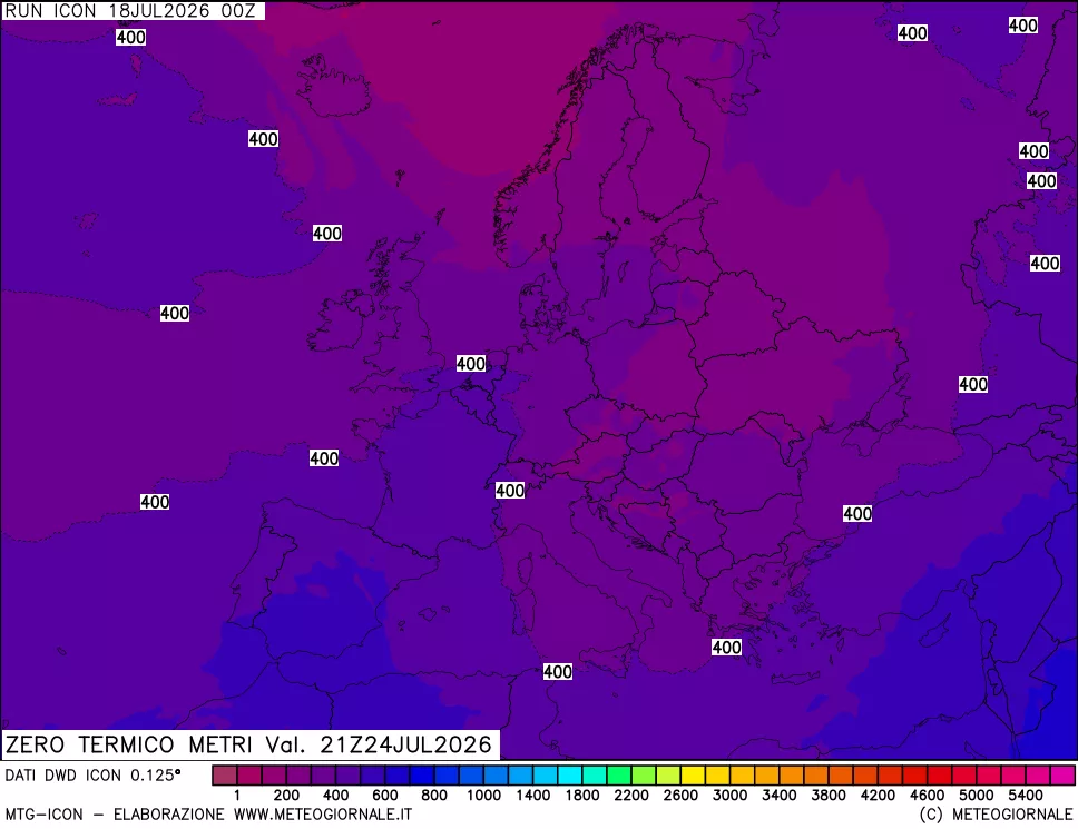 mappa Quota Zero Termico