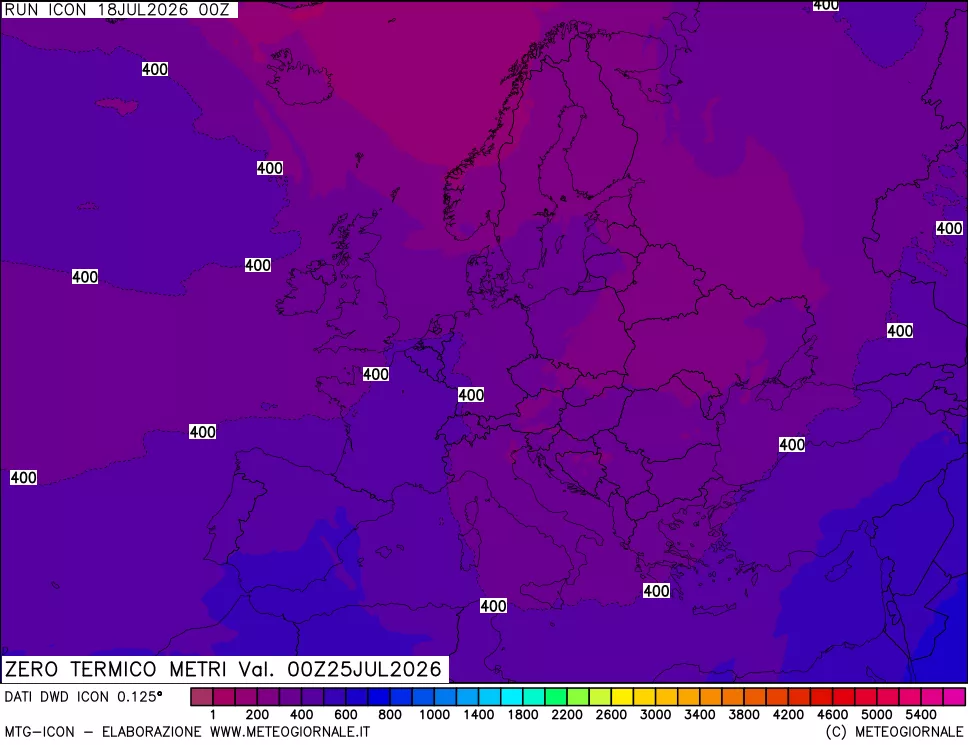 mappa Quota Zero Termico