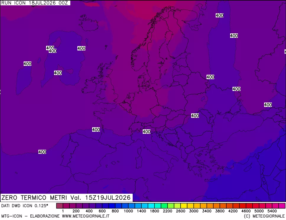 mappa Quota Zero Termico